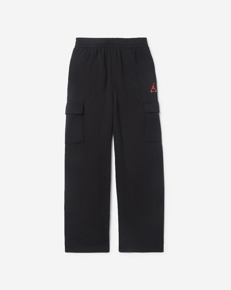 Jordan Big Kids' Brooklyn Fleece Cargo Pants 95G068-BLACK Black 1