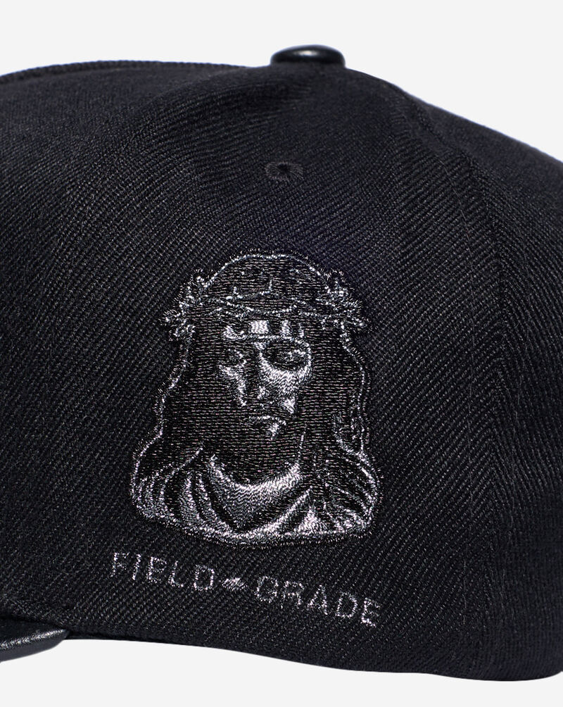 Field Grade Blessings Wool Acrylic Caviar Brim Trucker Hat 1006738 Grey 2