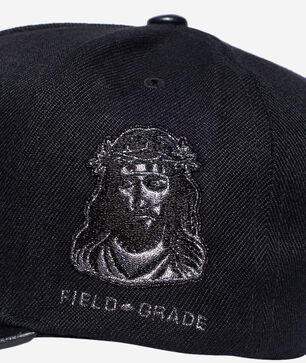 Blessings Wool Acrylic Caviar Brim Trucker Hat