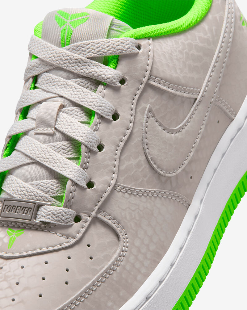 Nike Big Kids' Kobe Air Force 1 Low IO4610-002 Grey 8