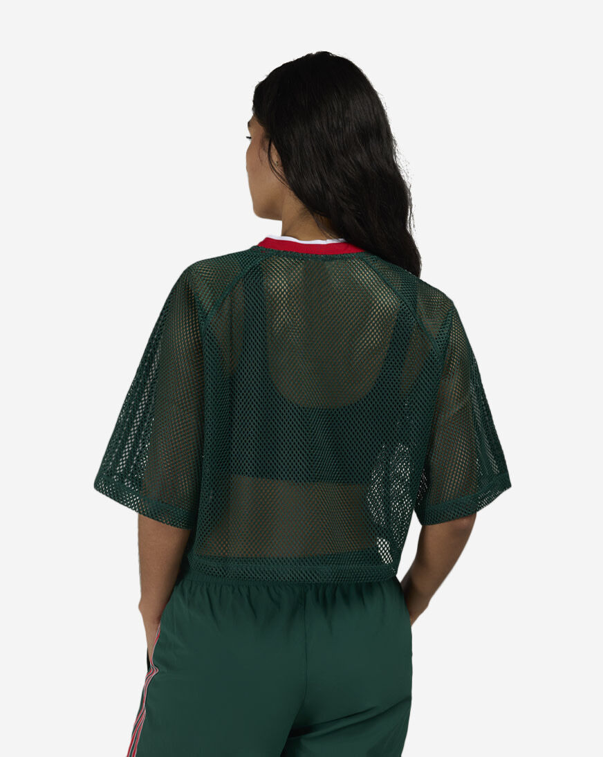 Shop adidas Mesh Short Sleeve T-Shirt KD8805 green | SNIPES USA