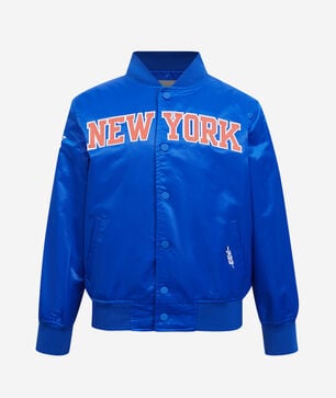 Big Boys' New York Knicks Classic Satin Jacket