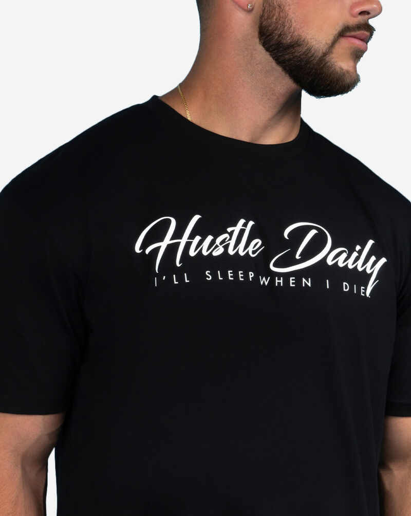 Hasta Muerte I'll Sleep When I Die Tee HM-ILL-SLEEP-WHEN-TEE-BLACK Black 2