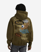 Von Dutch Embroiderery Patches Hoodie 4VND2A7441-OLV Green 2