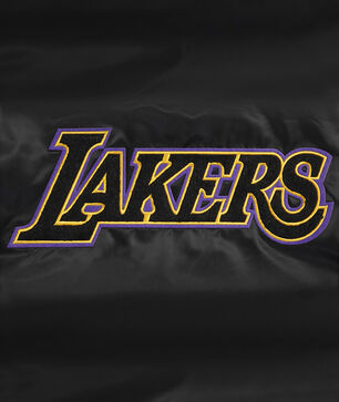 Los Angeles Lakers Retro Classic Rib Satin Jacket