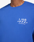 L/AB c/o Off-White L/AB Diagonal Oversized T-Shirt 44LABF26T054-420 Blue 3