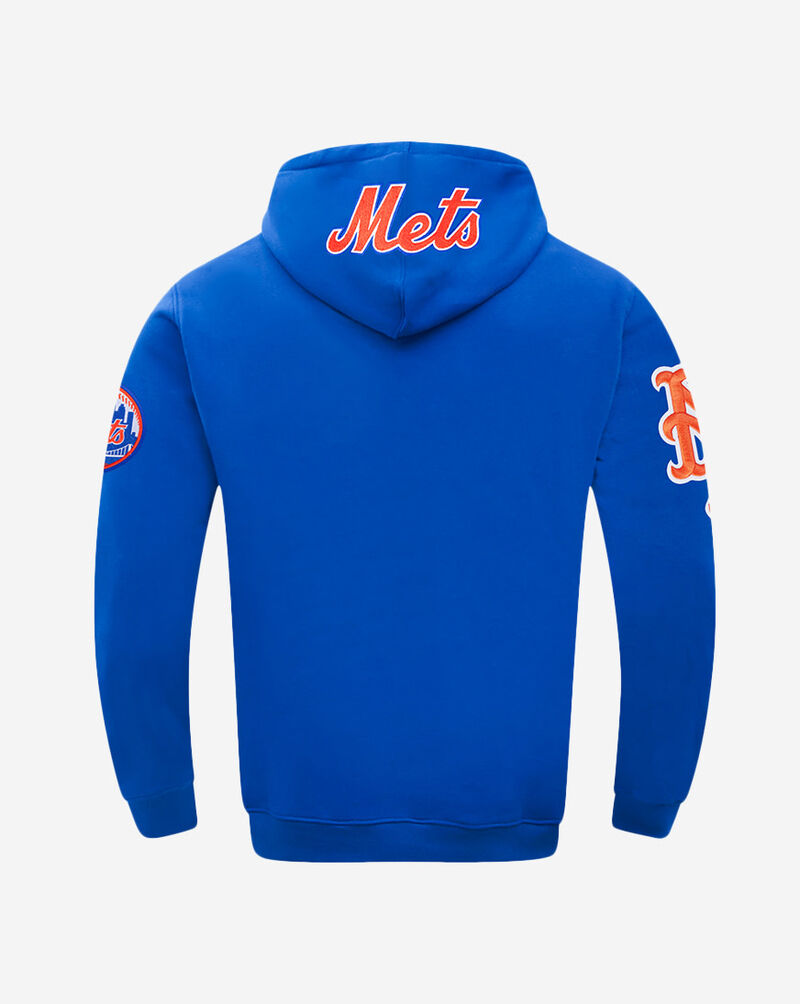 PRO STANDARD New York Mets Juan Soto #22 Classic Player Name And Number Double Knit Pullover Hoodie LNM5315728-RYB Blue 3