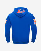 PRO STANDARD New York Mets Juan Soto #22 Classic Player Name And Number Double Knit Pullover Hoodie LNM5315728-RYB Blue 3
