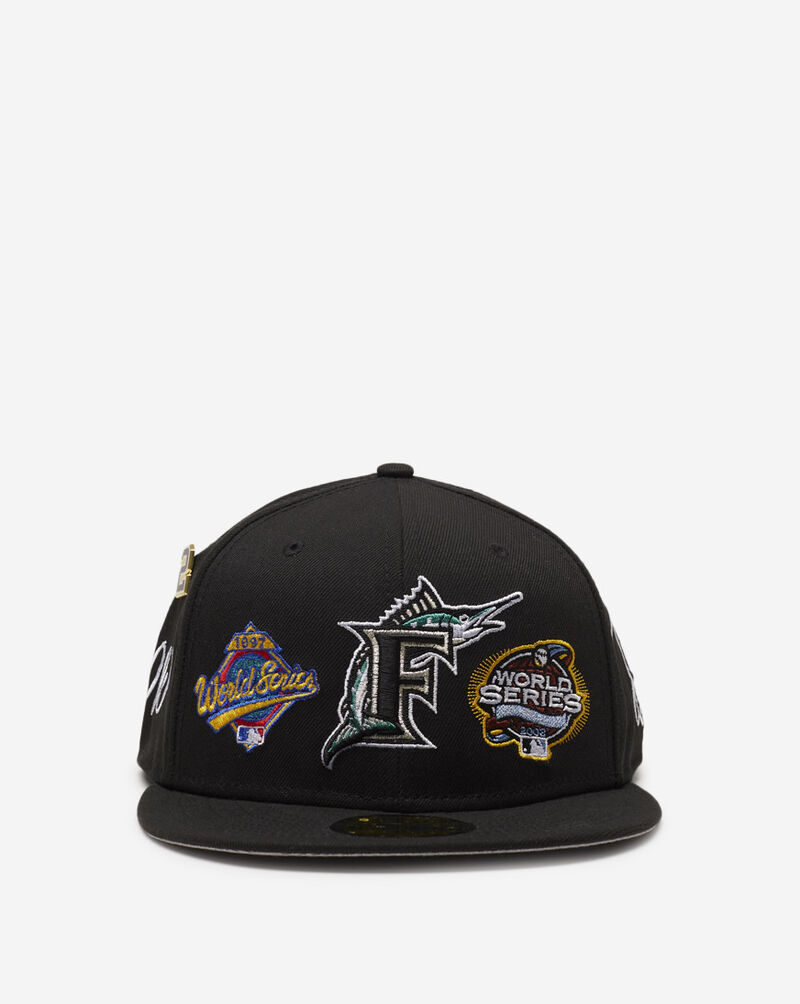 New Era 59Fifty Florida Marlins Historic Champs Hat 60288295 Black 2
