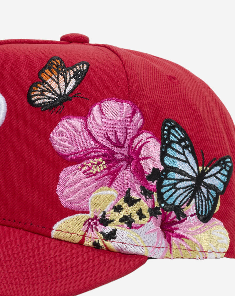 Mitchell  Ness Philadelphia Phillies Pro Pinch Butterfly Snapback Hat HP20187-PPHRED1 Red 2