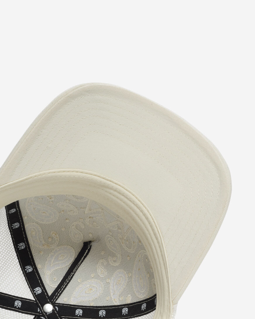 Shop Cult of Individuality Paisley Mesh Back Trucker Hat 626AC