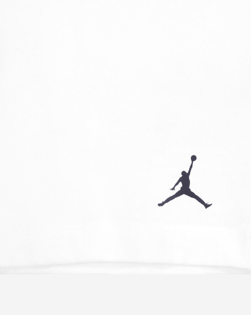 Jordan Big Kids' Flight Rise Tee 45D173-001 White 4