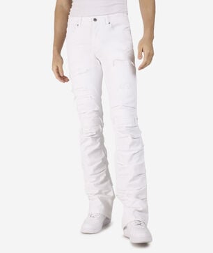 Stacked Fashion Colored Jeans