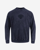 PRO STANDARD New York Yankees Washed Classic Enzyme Wash Drop Shoulder Crewneck BNK5516312-WMD Blue 1