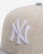 New Era 59Fifty New York Yankees Tweed Fitted Hat 60765617 cream 2