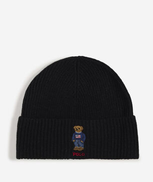 Solid Flag Bear Beanie