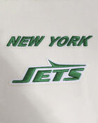 PRO STANDARD New York Jets Retro Classic Rib Wool Varsity Jacket FNJ643581-EKG cream 4