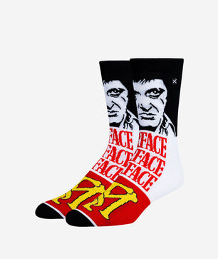 Scarface Mash Up Crew Socks (L)