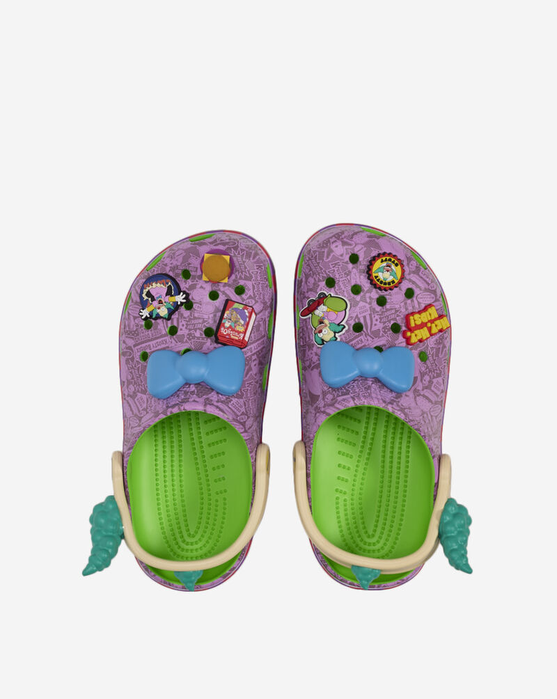 Crocs Grade School The Simpsons Krusty Classic Clog 211107-90HJ Pink 7