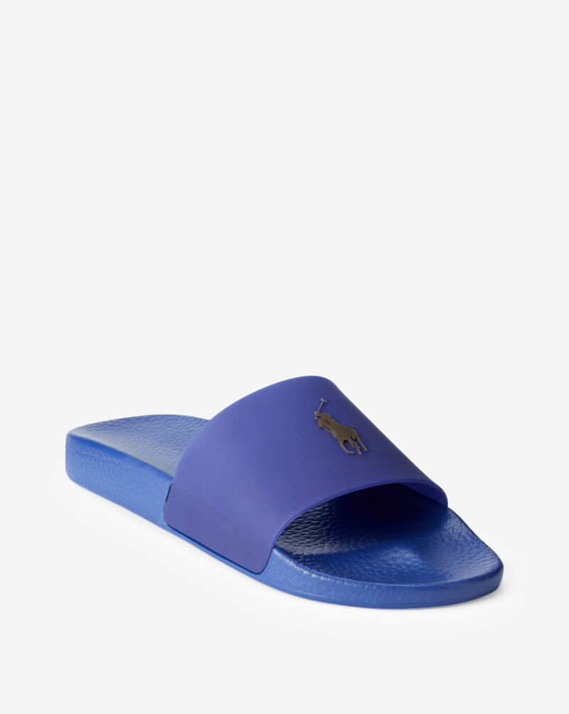 Shop Polo Ralph Lauren Polo Slides 809892946001 purple SNIPES USA