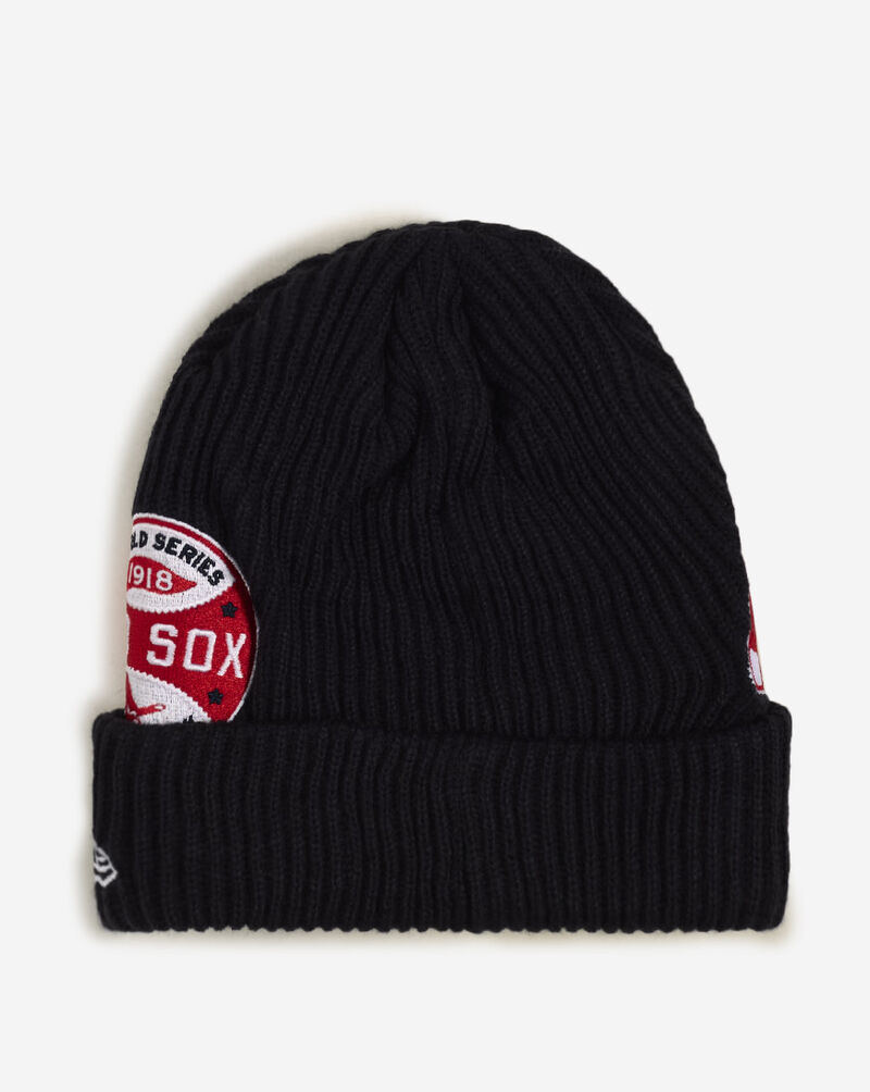 New Era Boston Red Sox Multi Print Knit Beanie 60833861 Blue 3