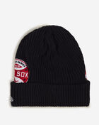 New Era Boston Red Sox Multi Print Knit Beanie 60833861 Blue 3