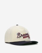 New Era 9Fifty Atlanta Braves Scribble Golfer Snapback Hat 60641279 White 1