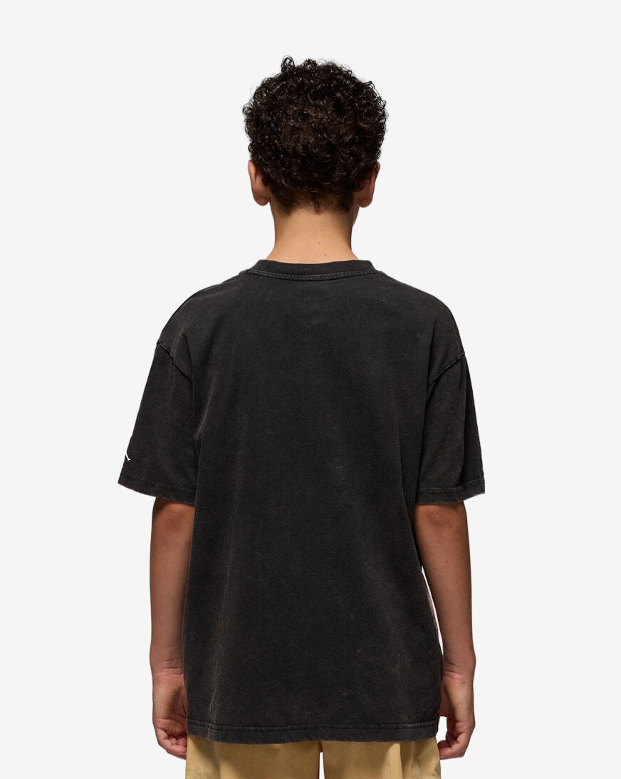 Shop Jordan Big Kids' Night Lights T-Shirt 95F383-023 black
