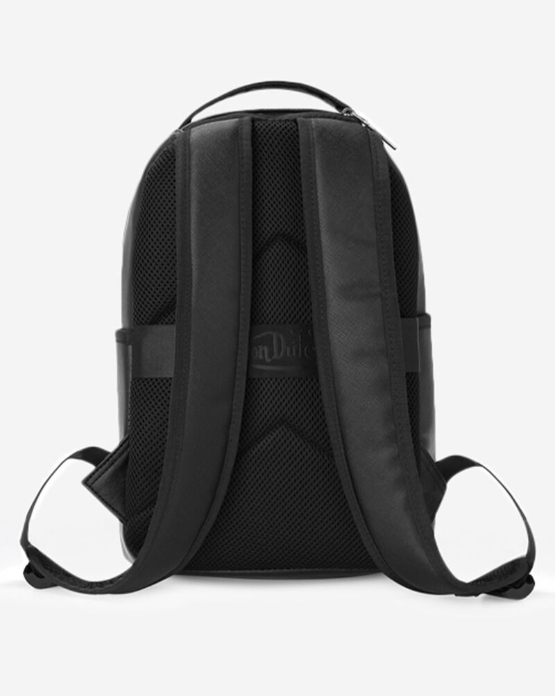 Von Dutch Multi Patch Back Pack VDBP-013 Black 3