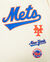 Big Boys' New York Mets Retro Classic Striped Rib Tee
