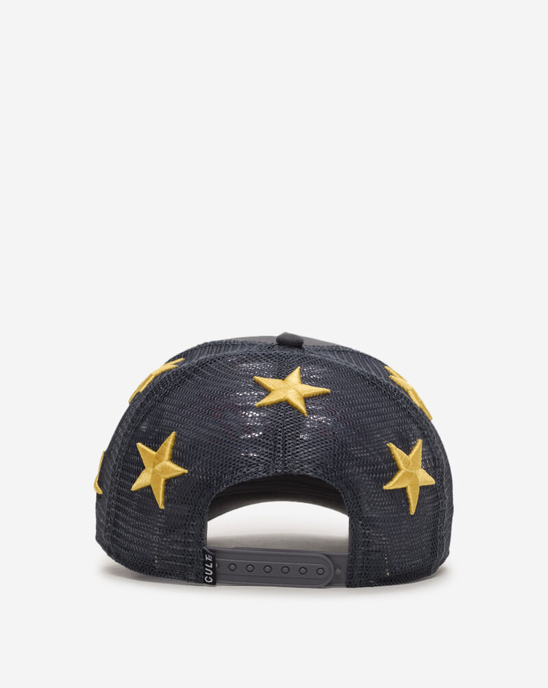 Cult of Individuality Logo Mesh Back Cherubs Trucker Hat 625BC-CH51A Grey 3