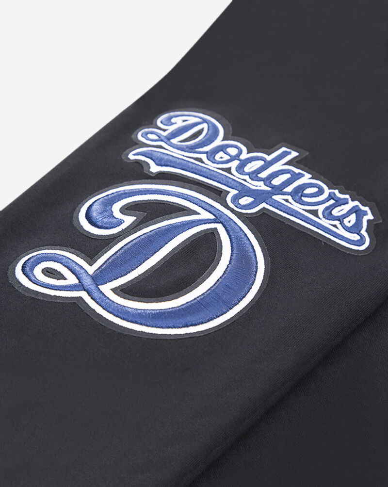 PRO STANDARD Los Angeles Dodgers Classic Chenille Double Knit Full-Zip Hoodie LLD531899-BLK Black 2