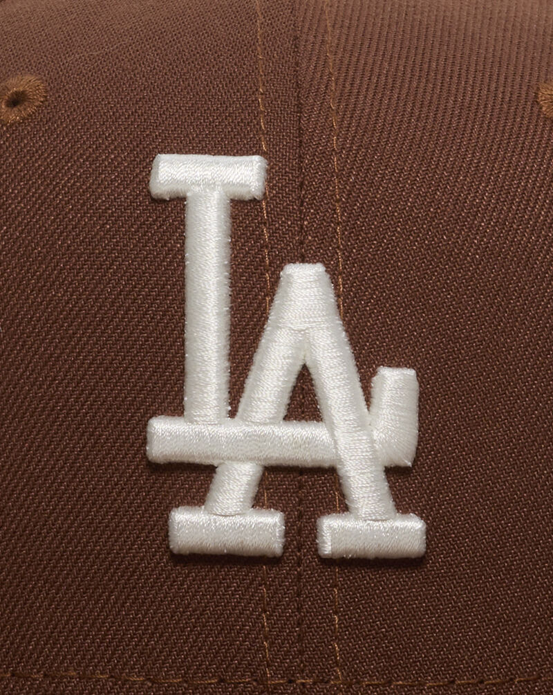 New Era 59Fifty Los Angeles Dodgers Fitted Hat 70958569 Brown 2