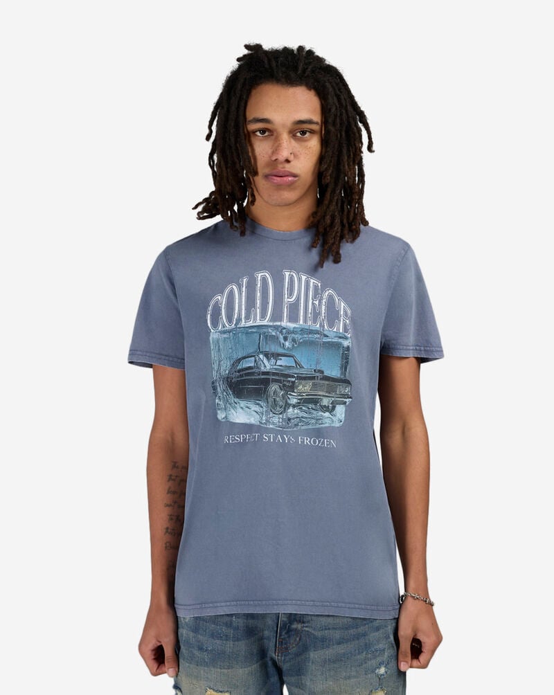 Mister Tee Cold Piece Car Tee MTUS474A-US-02428 Blue 1