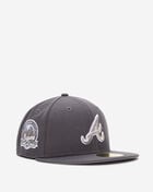 59Fifty Atlanta Braves Dark Graphite Fitted Hat