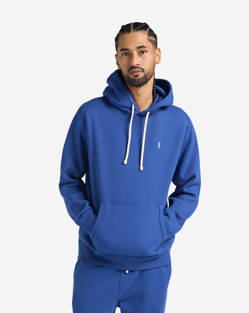 Polo Ralph Lauren RL Fleece Pullover Hoodie 710766778507-BLU Blue 1