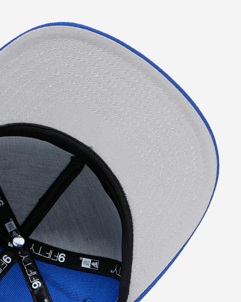 New Era 9Fifty Buffalo Bills Script A-Frame Snapback Hat 60957160 Blue 4