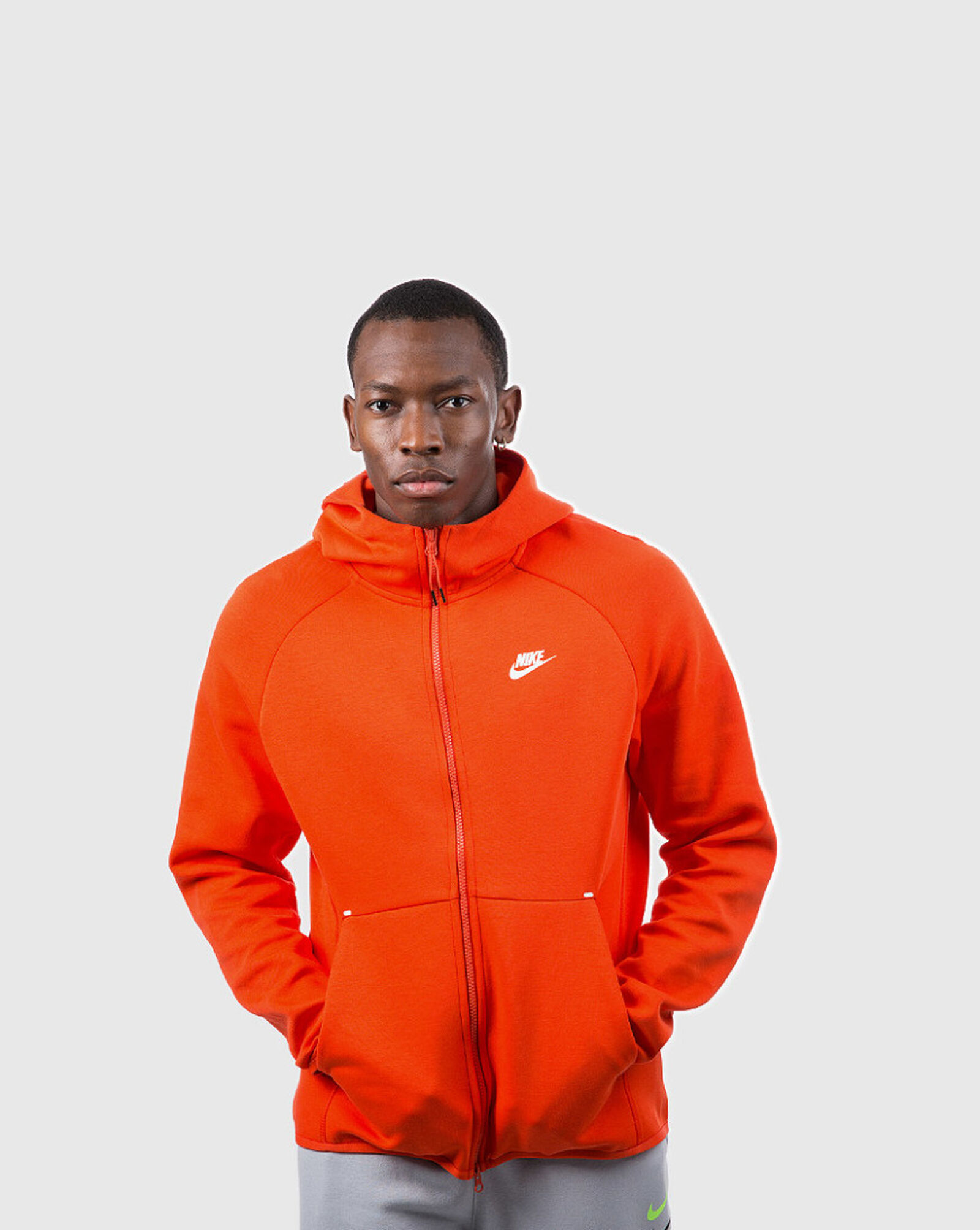 Shop Nike Nsw Tech Fleece Full Zip Hoodie 928483-891 orange | SNIPES USA