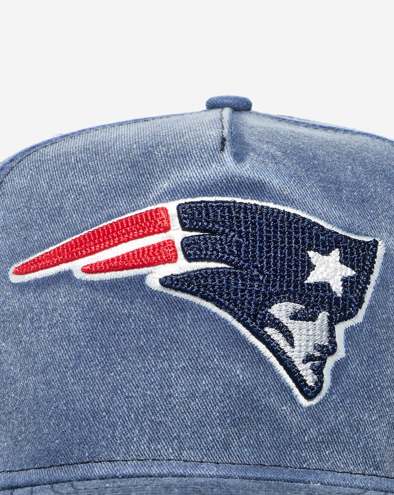 New Era 9Fifty New England Patriots Washed A-Frame Snapback Hat 60957147 Blue 2