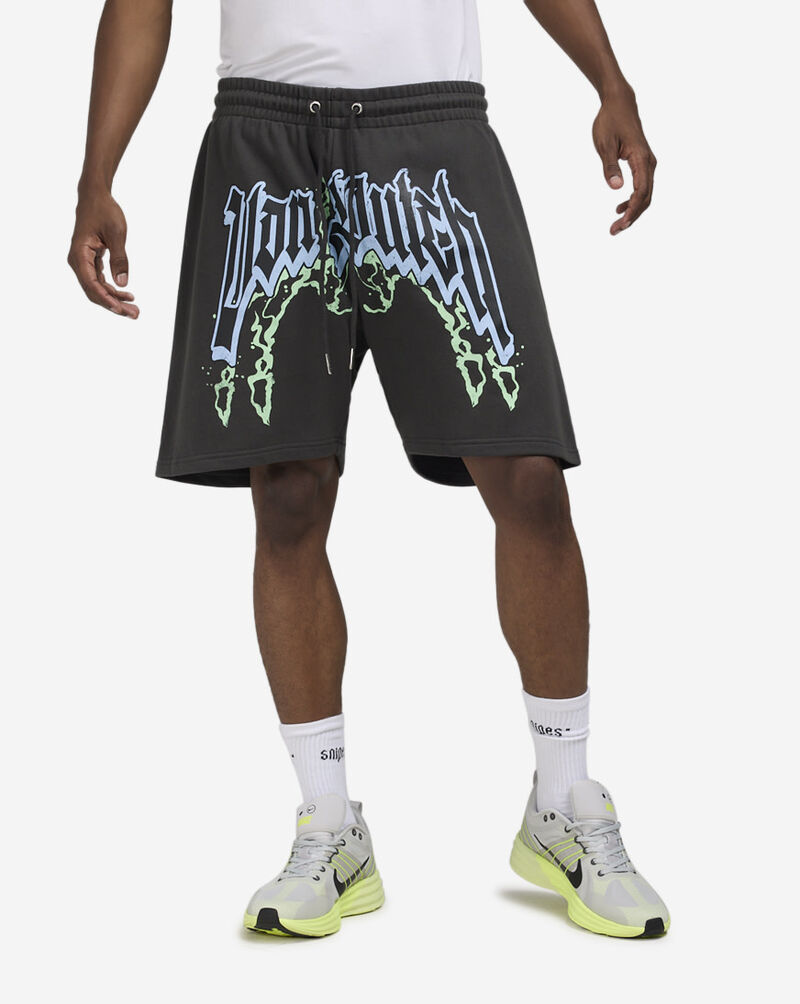 Von Dutch  Logo Fleece Shorts 4VND3A5331-BLK Black 1