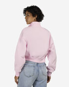 Nike NSW Phoenix Fleece 1/4-Zip Cropped Sweatshirt DQ5767-663 Pink 2