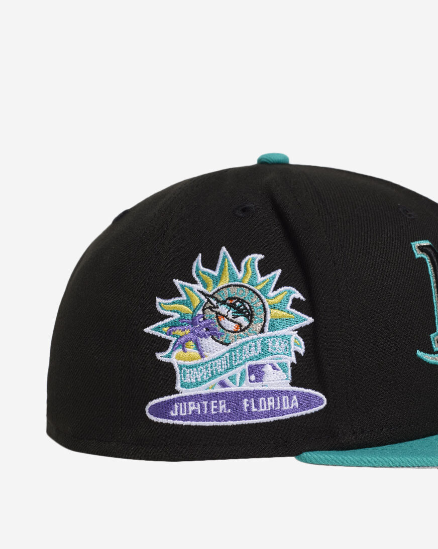 Shop New Era 59Fifty Florida Marlins 2-Tone Retro Spring