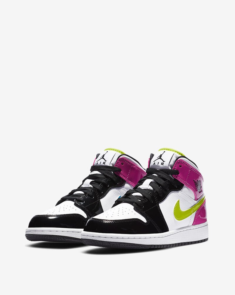 Shop Jordan Grade School Air Jordan Mid SE CZ9835-100 multi