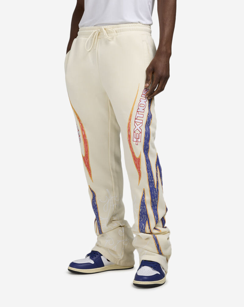 Smoke Rise Field Fleece Stacked Fleece Pants FP25559SNZ-ECR cream 1