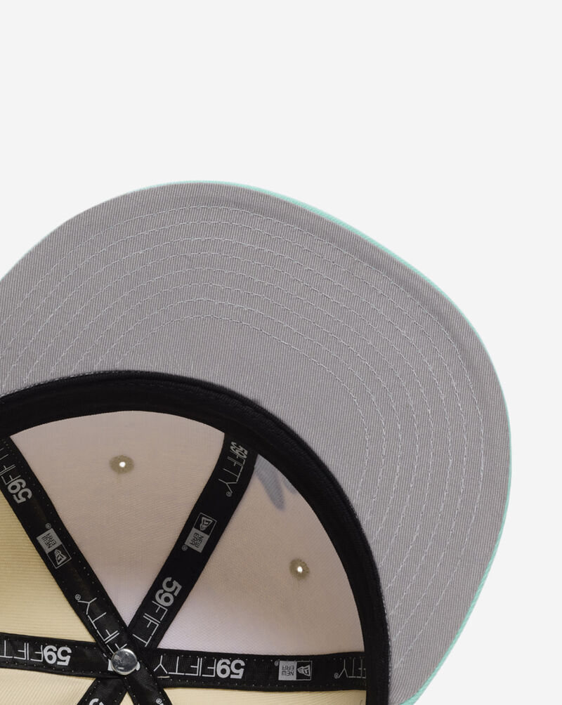 New Era 59Fifty Atlanta Braves Fitted Hat 60804654 cream 4