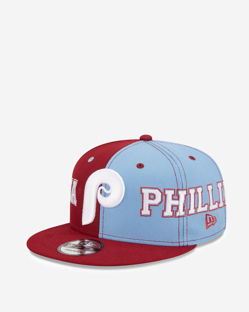 New Era 59Fifty Philadelphia Phillies Team Split Hat 60296606 Red 3