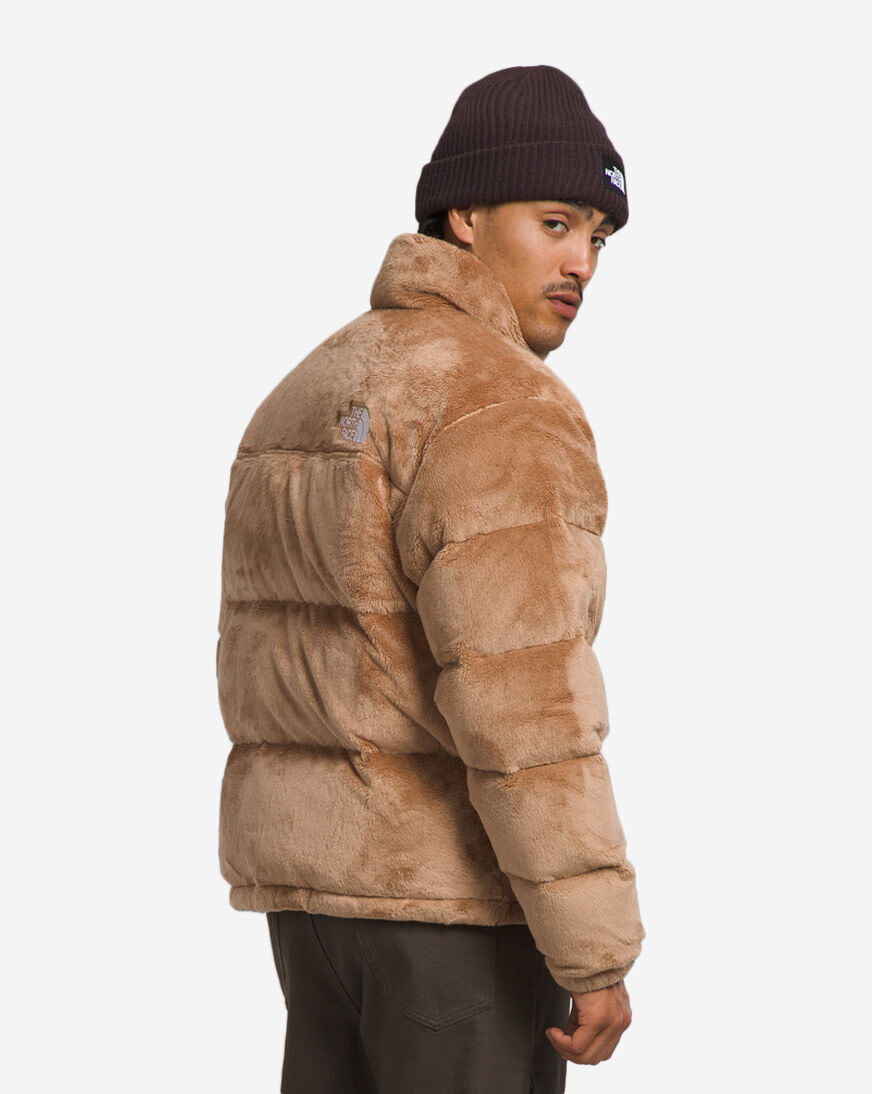 Shop The North Face Versa Velour Nuptse NF0A84F7-I0J brown