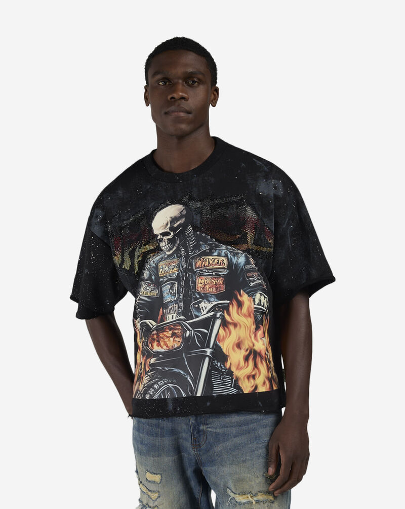 BKYS Apparel Trusted Cropped Tee T1403SP-BLK Black 1