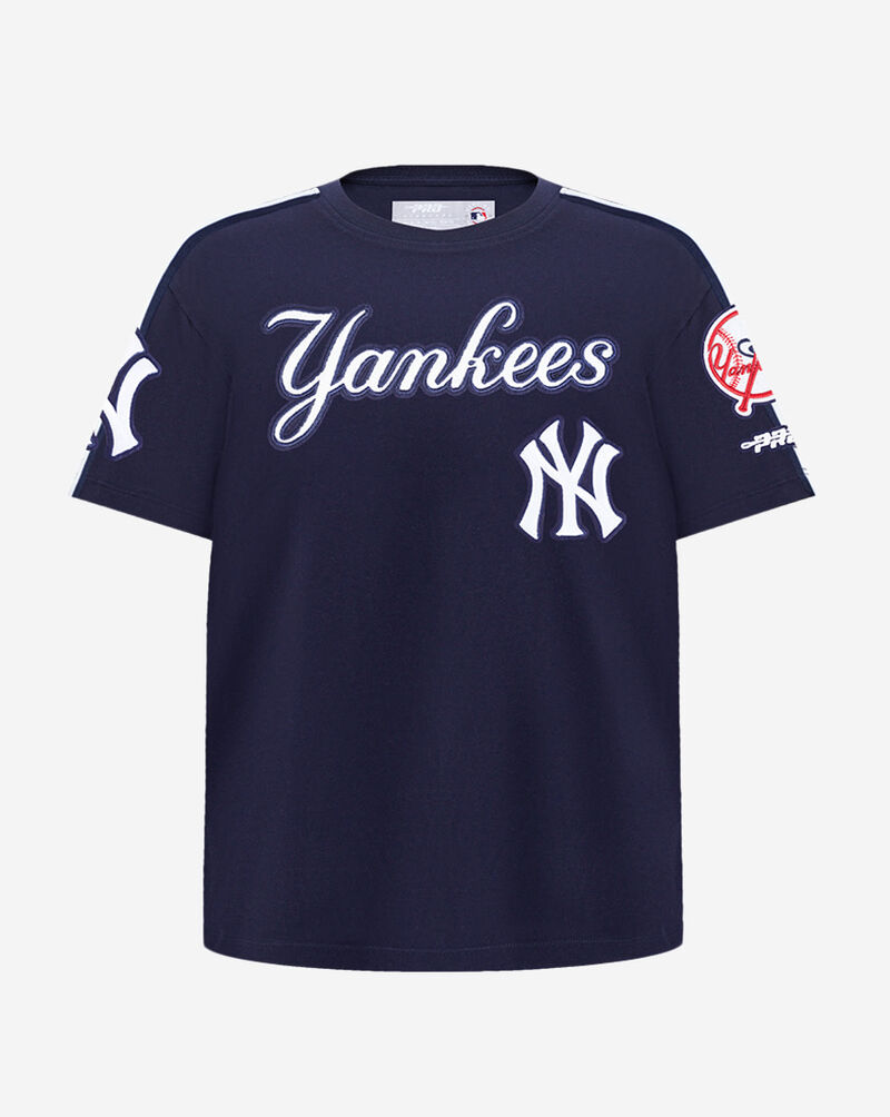 PRO STANDARD Big Boys' New York Yankees Retro Classic Tee LNYB1315591-MDN Blue 1
