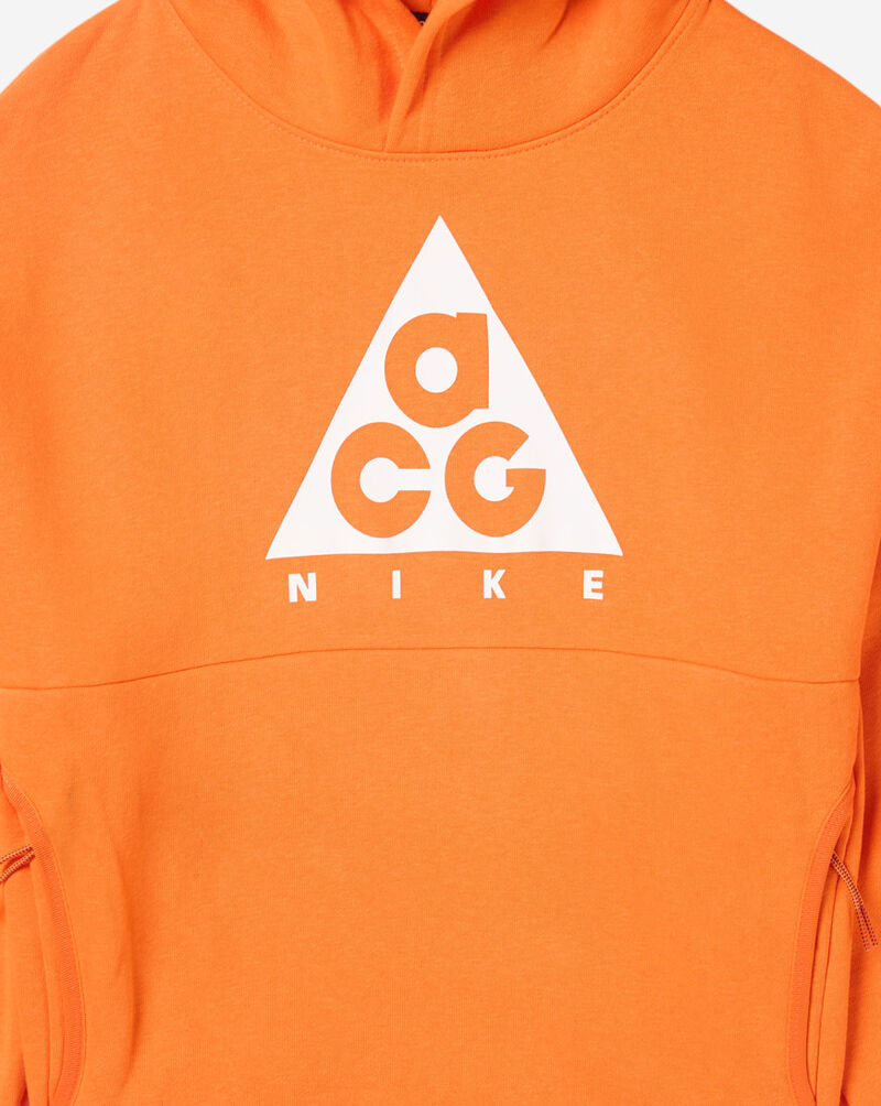 Nike Big Kids' ACG Fleece Hoodie 9WCA13-N1Y Orange 2
